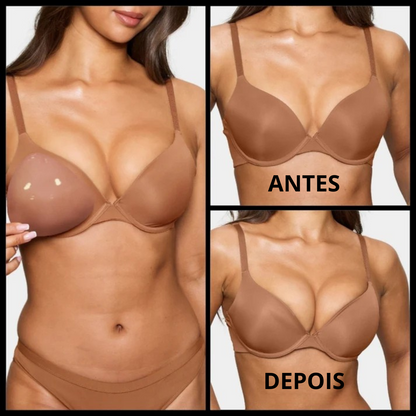 Inserções reutilizáveis e auto-adesivas com Push-up para aumentar o peito (OFERTA 2X1)