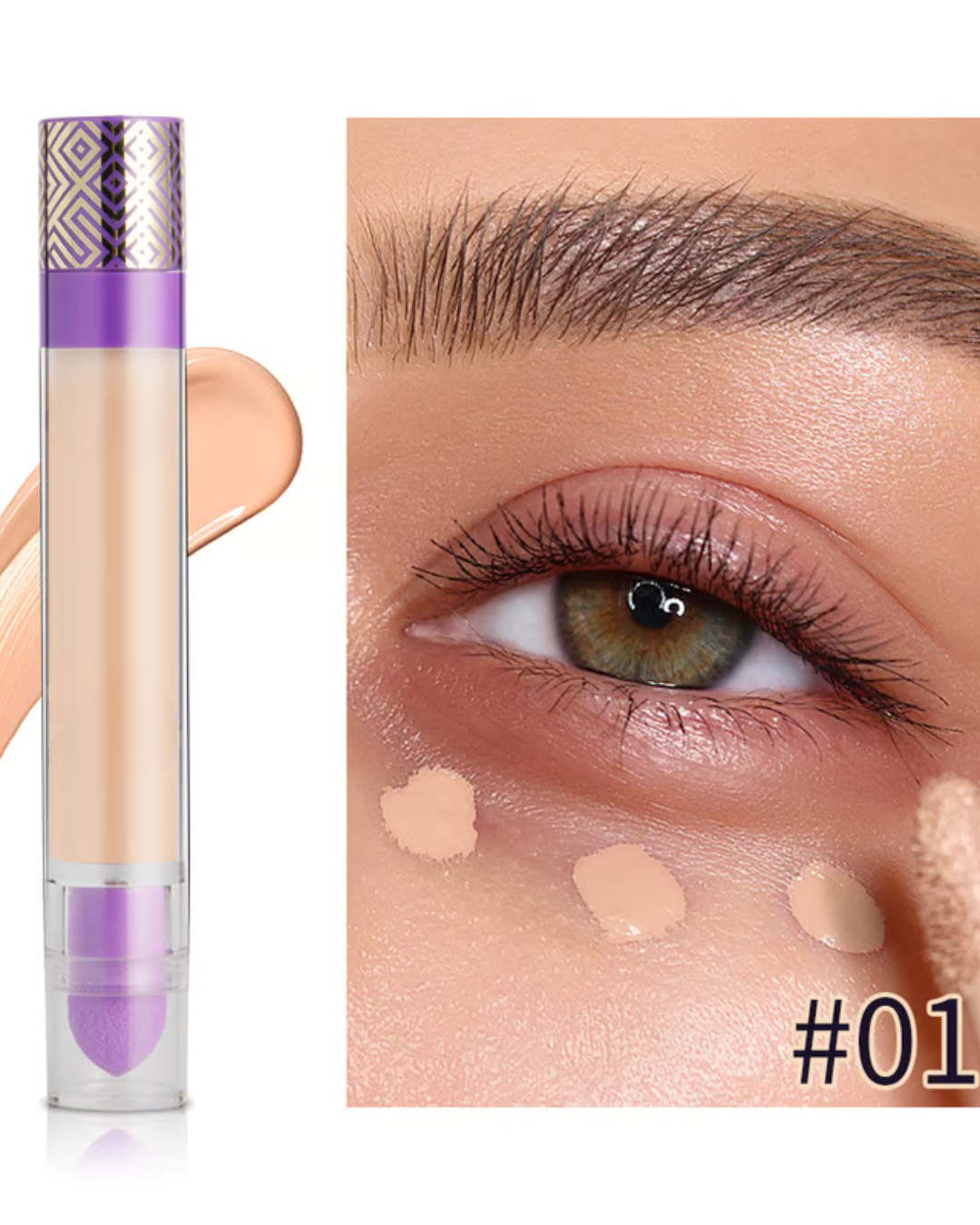 Base e Corretor 2 em 1 com Efeito Anti-Envelhecimento Cobertura Perfeita e Efeito Rejuvenescedor (OFERTA 2X1)