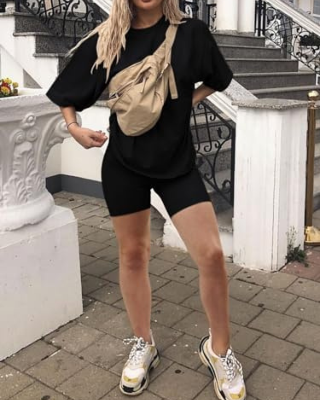 Conjunto Casual de Conforto Diário com Toque Minimalista