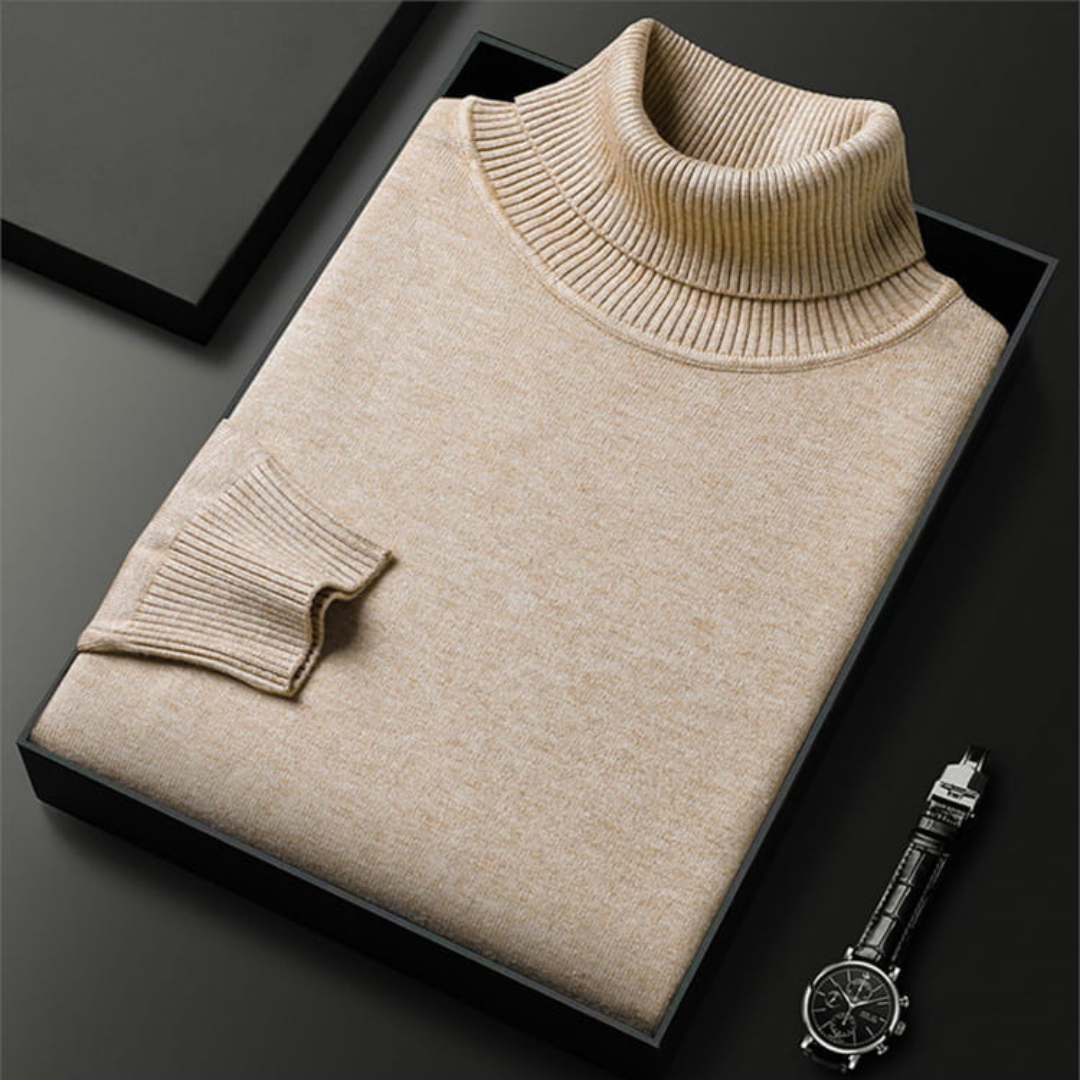 Camisola de Gola Alta para Homem