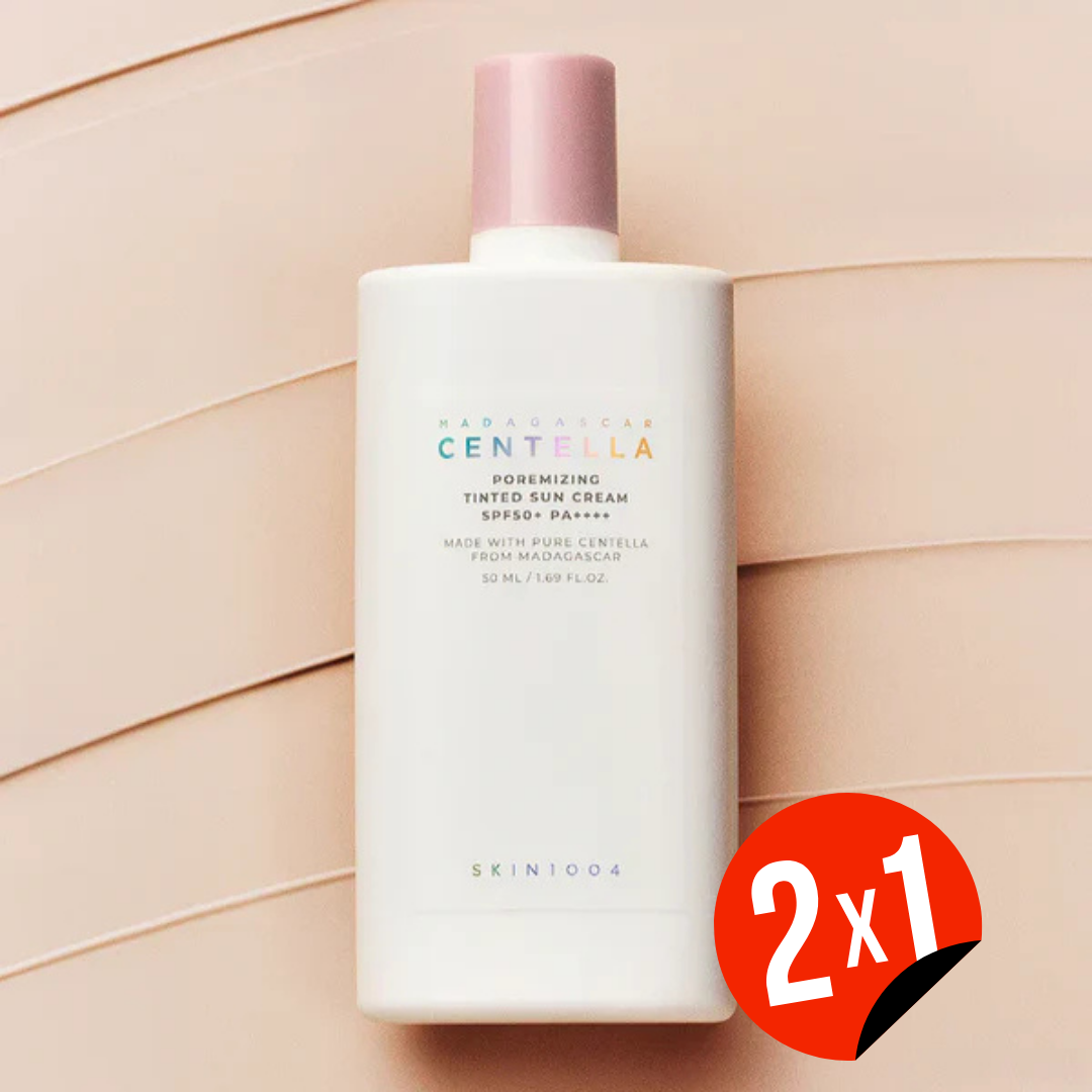 Protetor solar com cor FPS 50+ (EM PROMOÇÃO 2X1)