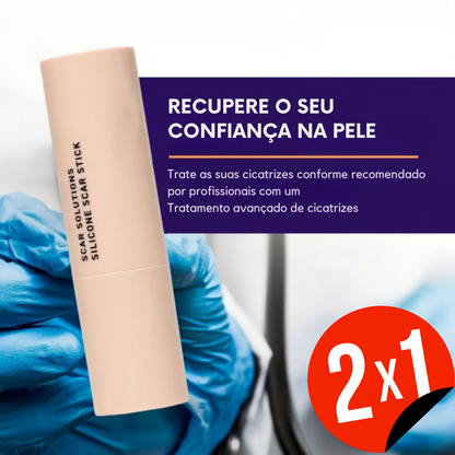 Barra de silicone para hidratar a pele e tratar cicatrizes(OFERTA 2X1)