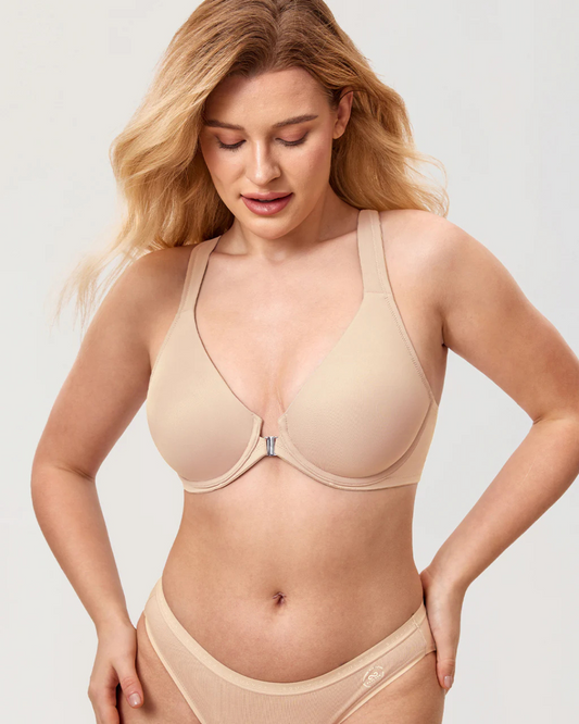 Soutien de Costas Nadador com Fecho Frontal Decotado (2X1 OFERTA GRÁTIS)