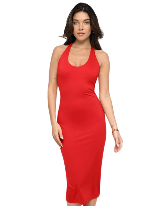 Vestido com 3 Estilos em 1 com Decote e Ajuste Perfeito para Mulher