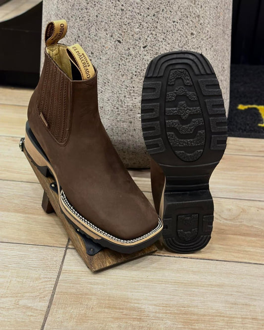 Botins Cowboy de Couro para Homens©