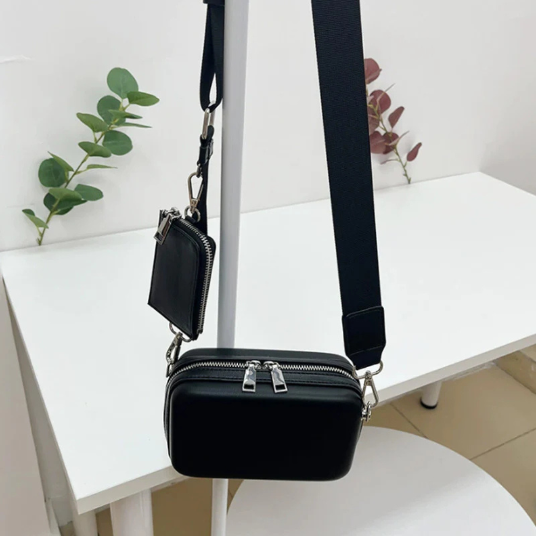 Saco de Corpo Cruzado Multifuncional Elegante para Mulher