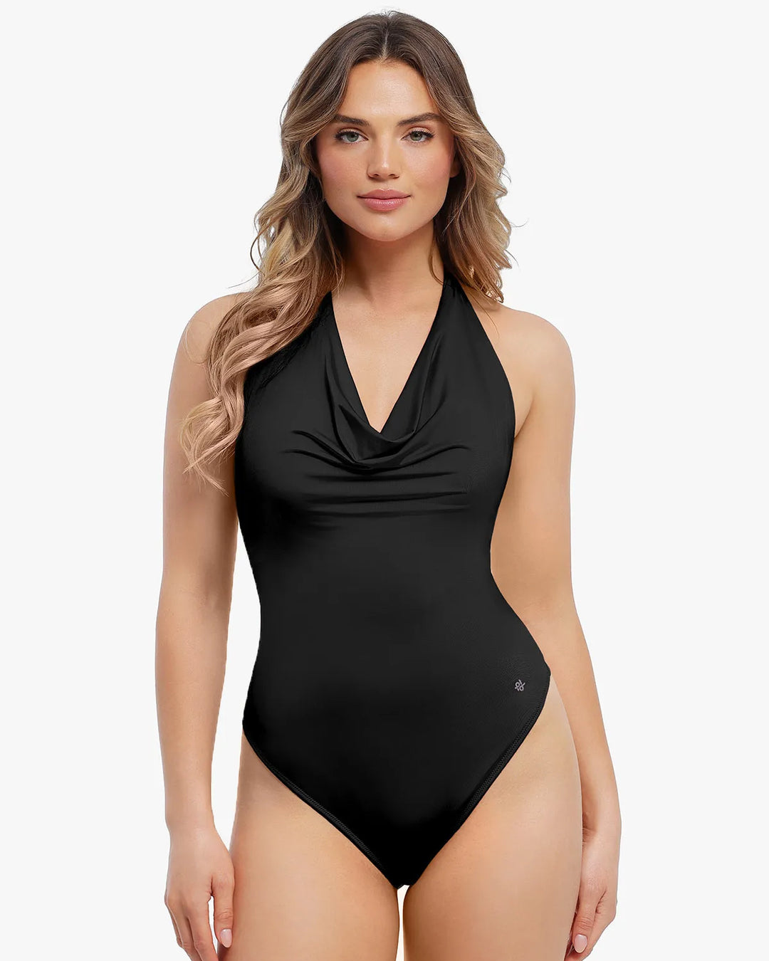 Body Modelador com Decote Solto e Controlo da Barriga para um Realce Elegante da Figura