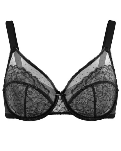 Soutien de Mulher com Aros em Renda Floral e Sem Almofada (OFERTA 2X1)