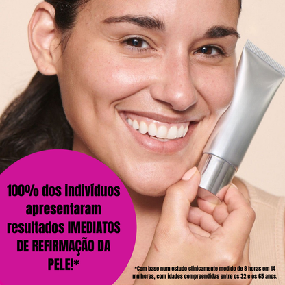 Creme Tensor Instantâneo para o Rosto com Efeito Reafirmante e Suavizante para Todos os Tipos de Pele