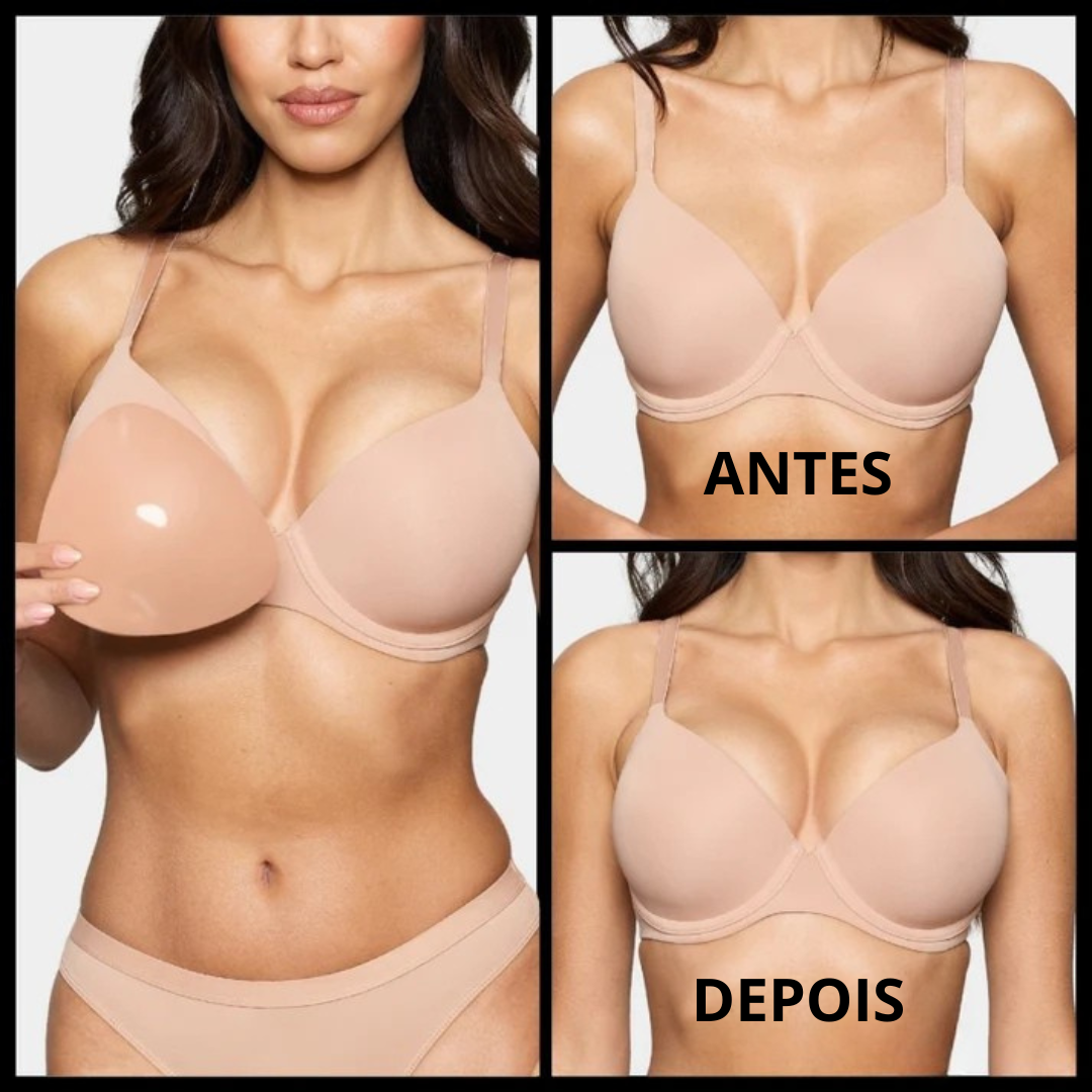 Inserções reutilizáveis e auto-adesivas com Push-up para aumentar o peito (OFERTA 2X1)