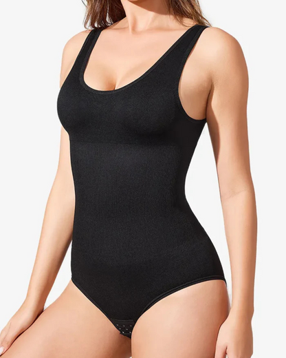 Body sem Costuras com Decote Redondo e Gola Redonda para Mulher