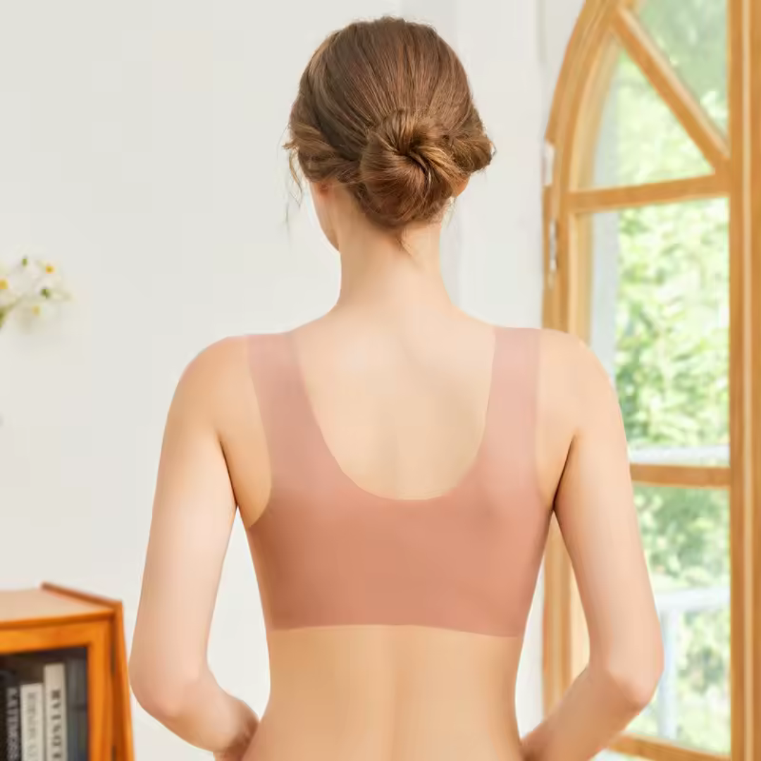 Soutien Push-Up de Renda Sólida Sem Fios para Mulher (2X1 OFERTA GRÁTIS)