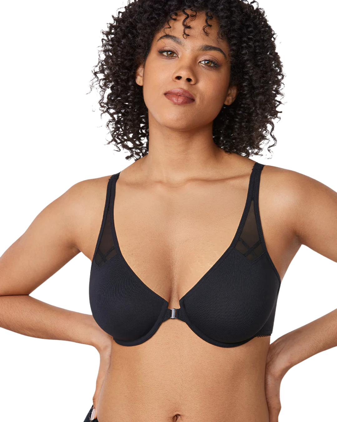 Soutien Sem Forro com Fecho à Frente