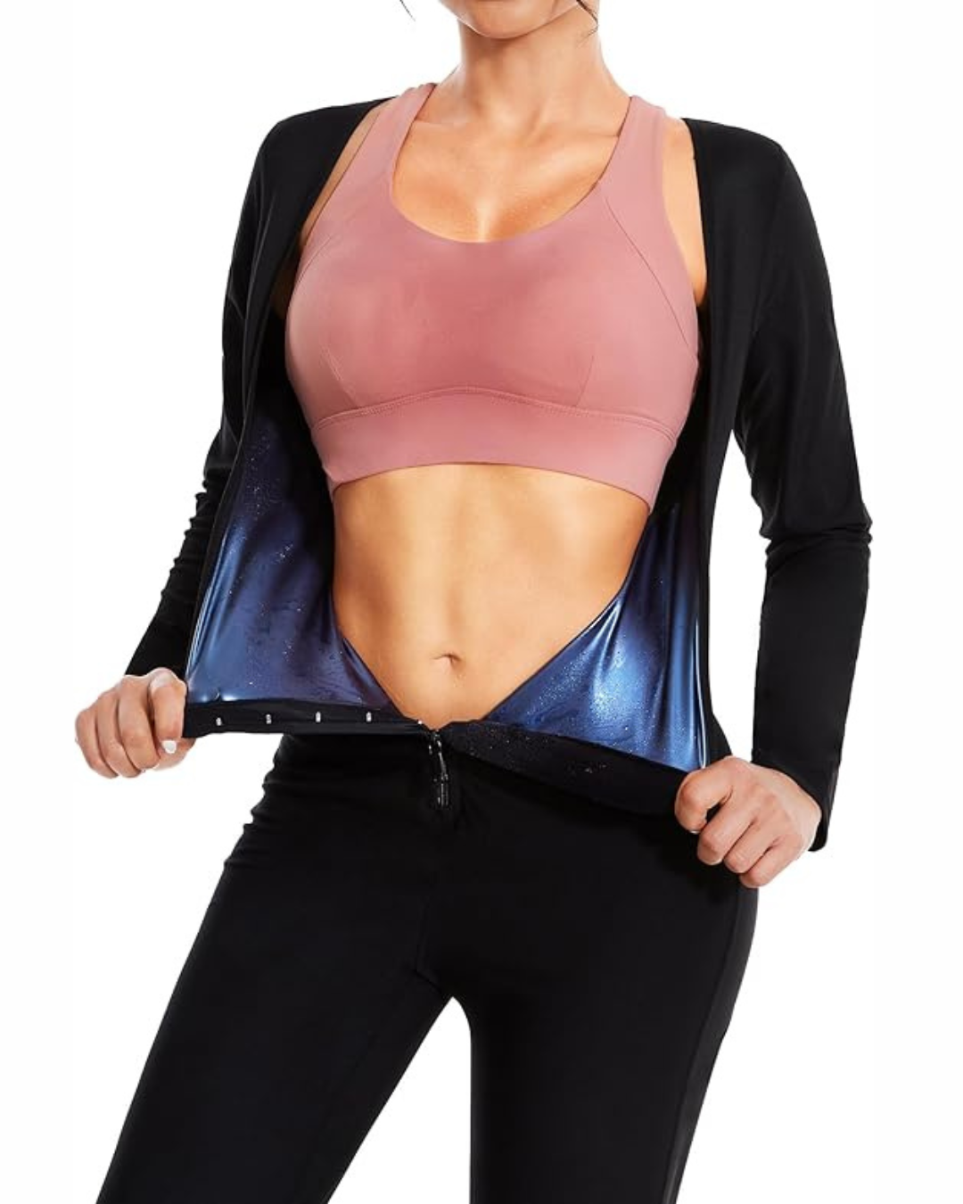 Macacão de Corpo Inteiro para Transpiração e Perda de Peso