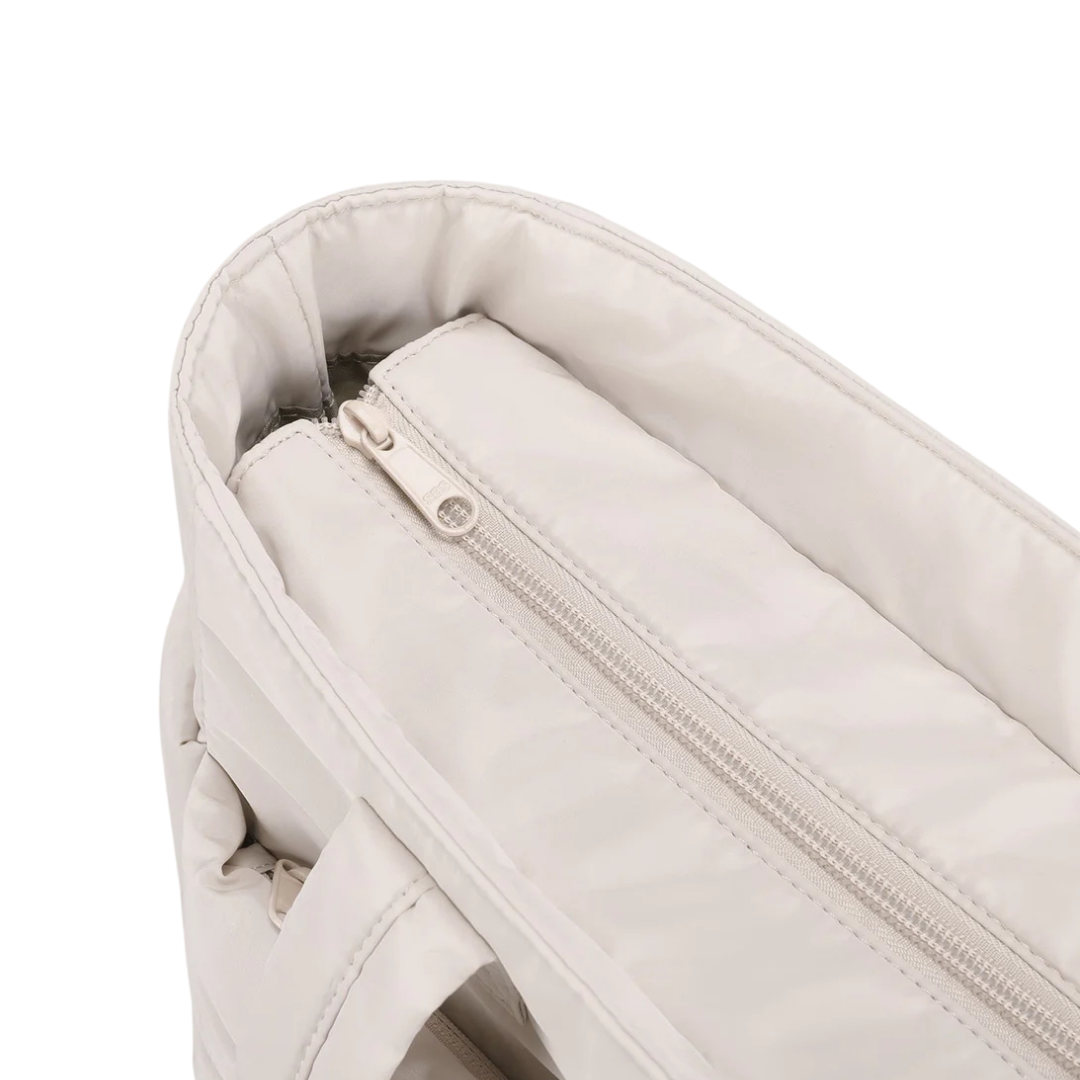 Bolsa Grande Almofadada com Alças Duplas e Design Leve para Mulher