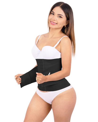 Cinta Adelgaçante de Cintura com Fecho de Pressão para Ajustar para Mulher