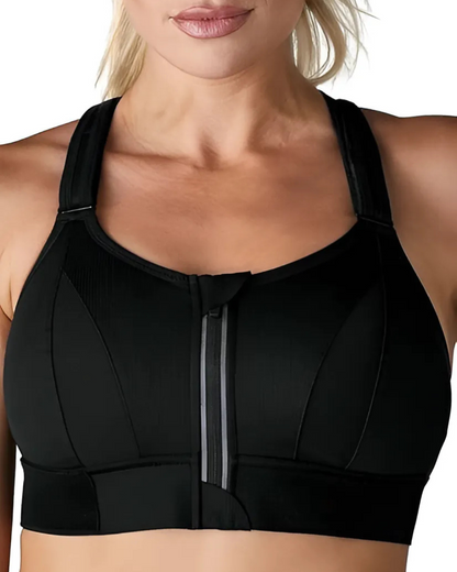 Sutiã Desportivo com Fecho de Correr à Frente para Um Apoio Máximo (OFERTA 2X1)