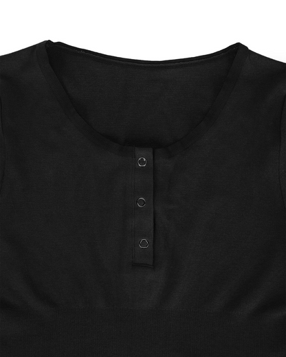 Body Modelador para Mulher com Design de Manga Comprida e Tecido Sem Costuras (OFERTA 2X1)