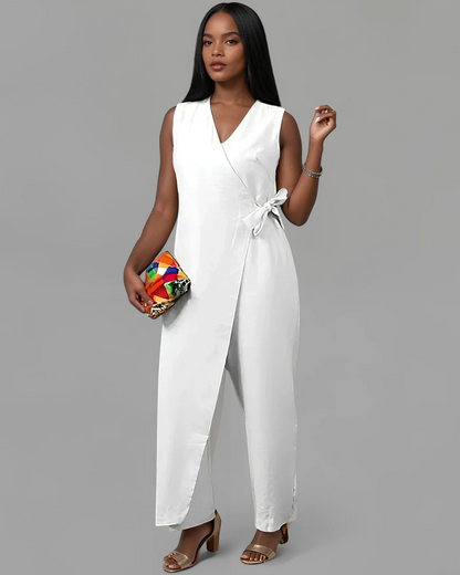 Macacão de linho leve