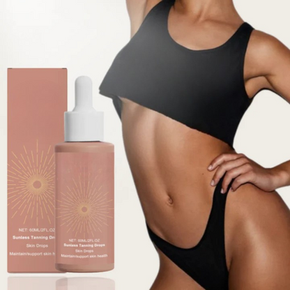 Gotas bronzeadoras bebíveis