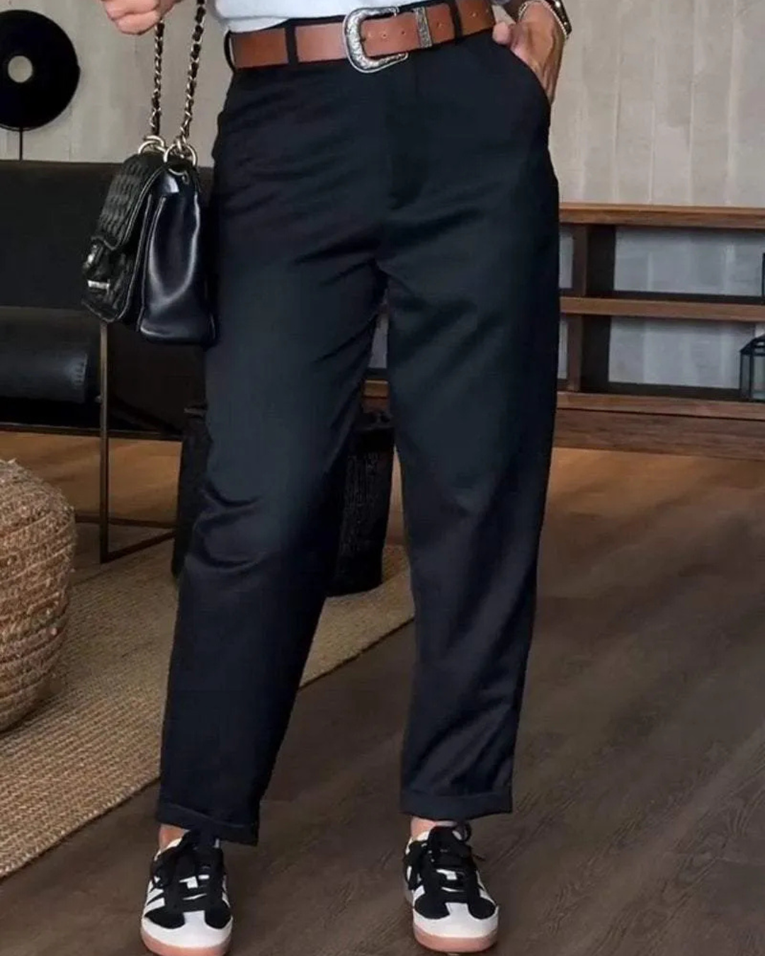 Calças de Fato Casual para Mulher