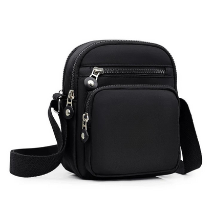 Bolsa leve com design multi-compartimentos