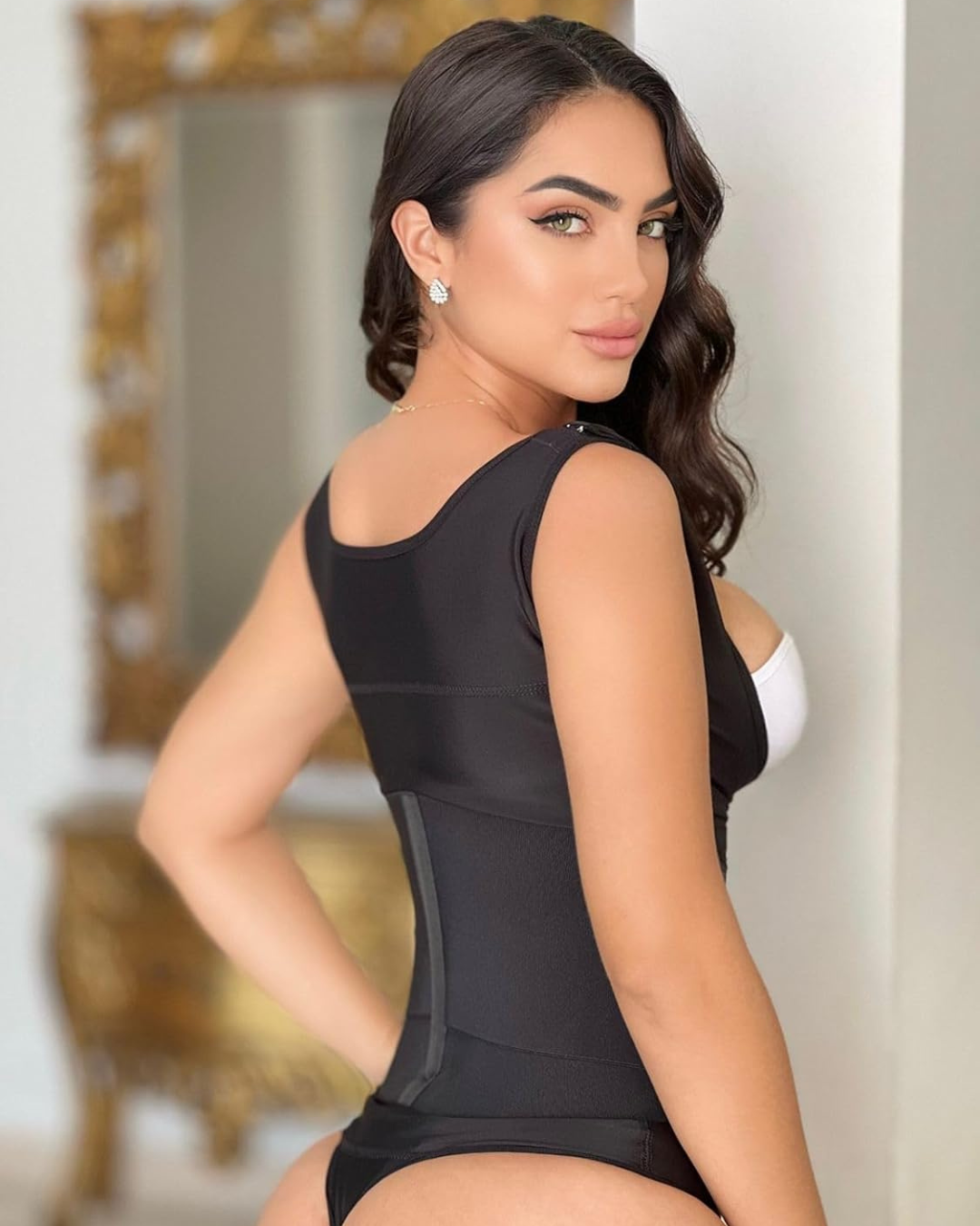 Body Modelador Tanga de Alta Compressão