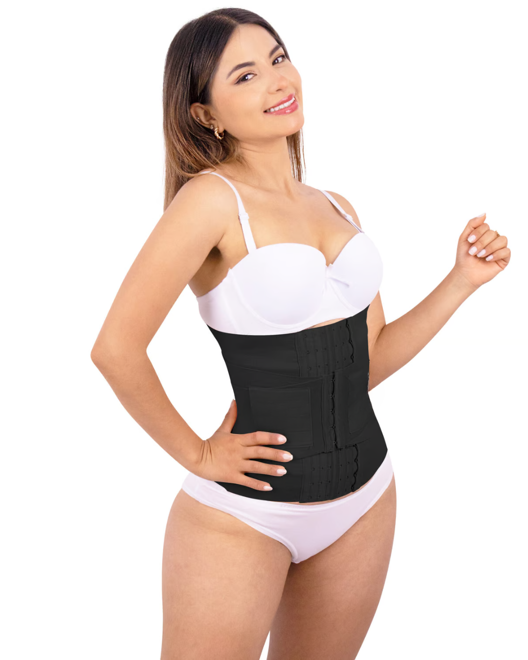 Cinta Adelgaçante de Cintura com Fecho de Pressão para Ajustar para Mulher