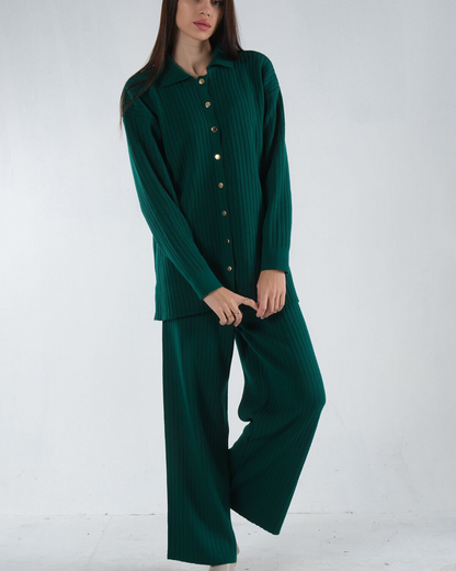 Conjunto Sabrina Quente e Elegante.