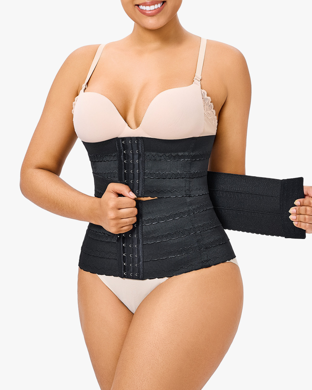 Modelador de Cintura com Aros para uma Figura de Ampulheta