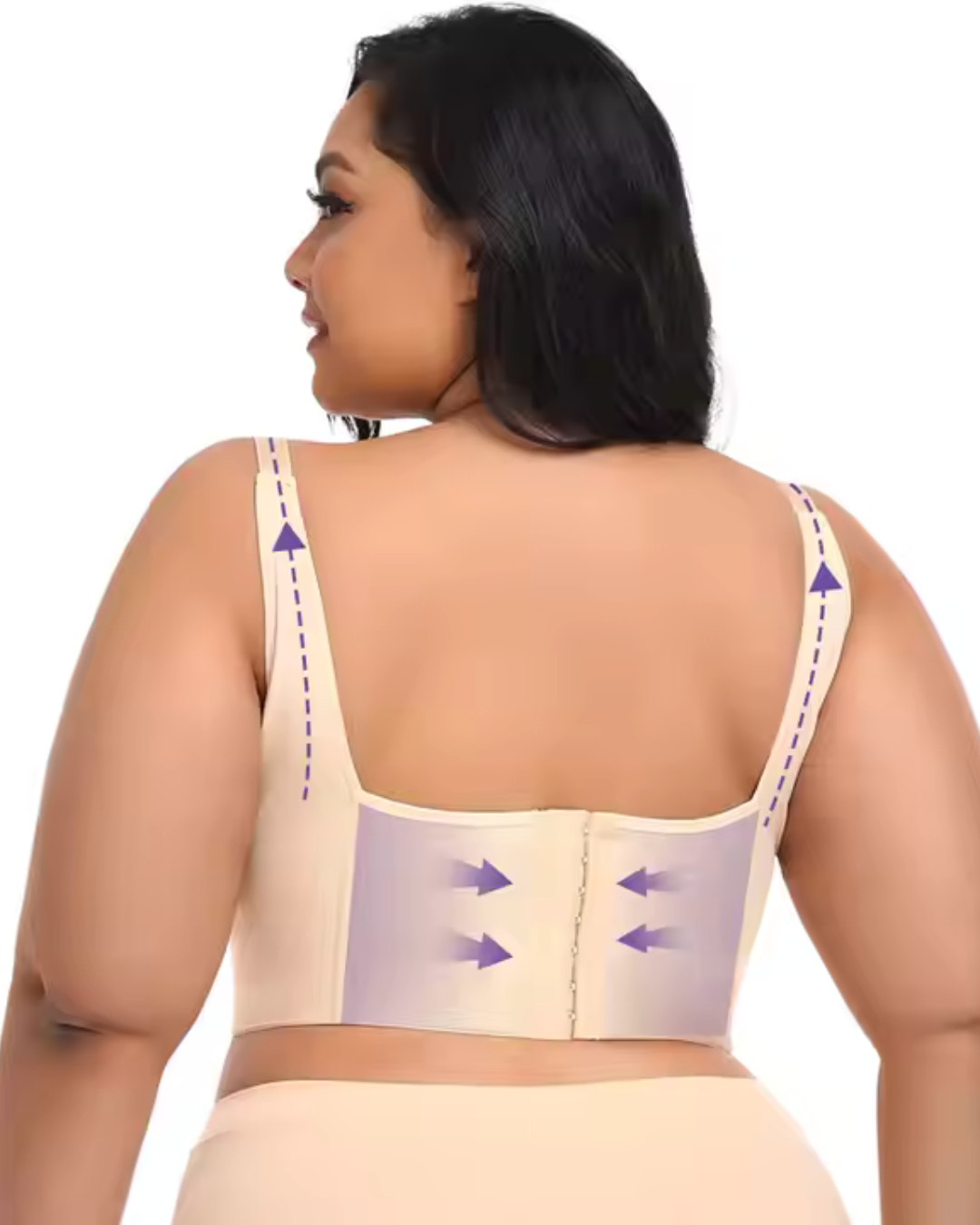 Soutien Push-Up Moldado com Efeito Alisador Nas Costas (OFERTA 2X1)