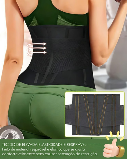 Cinto de Compressão e Suporte para Desempenho e Conforto