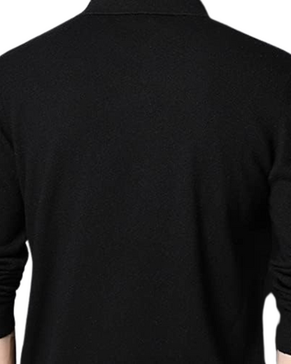 Camisa Lisa com Gola e Botões para Homem