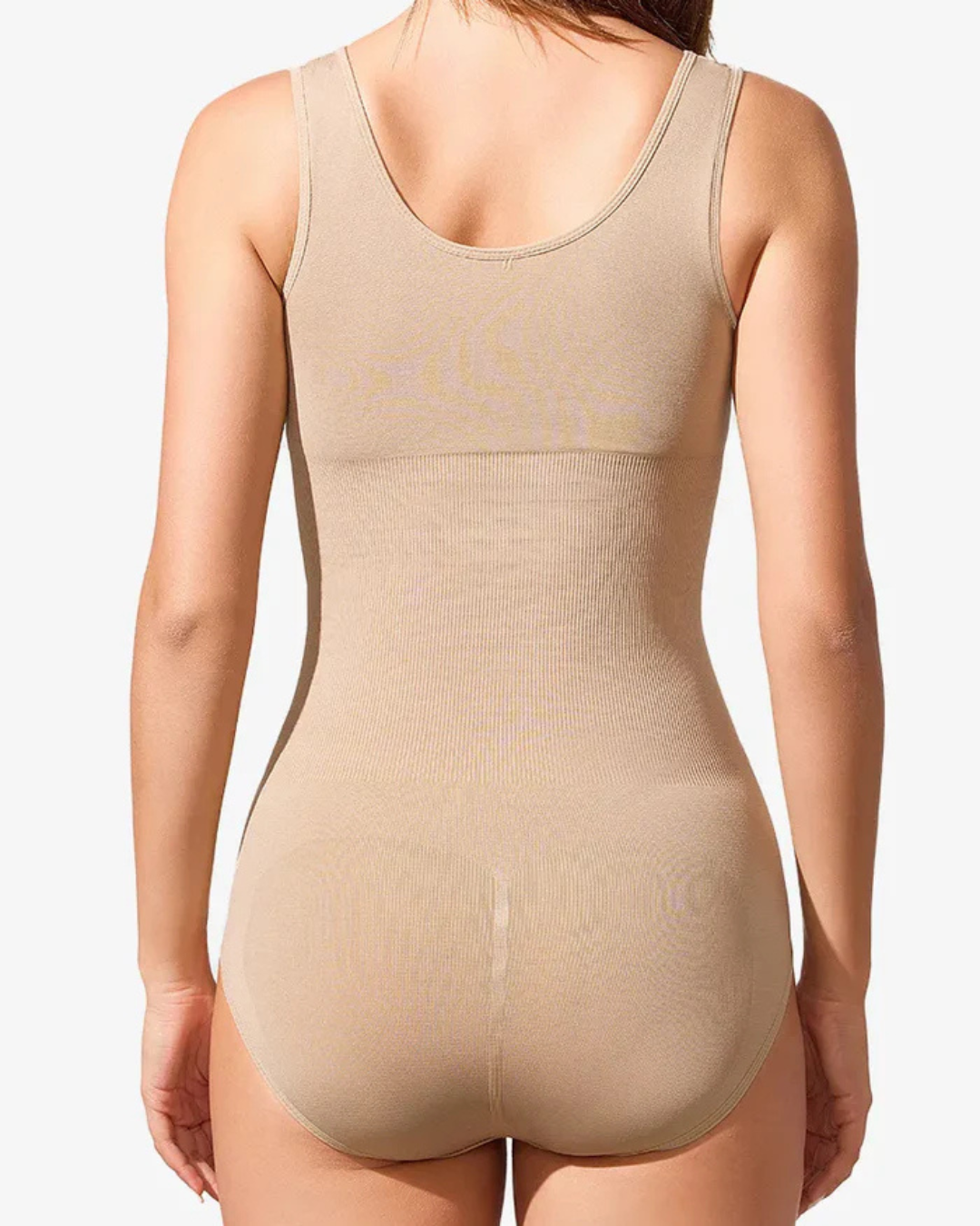 Body sem Costuras com Decote Redondo e Gola Redonda para Mulher