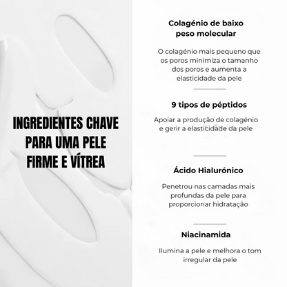 Máscaras Faciais com Colagénio Orgânico (EM PROMOÇÃO 2X1)