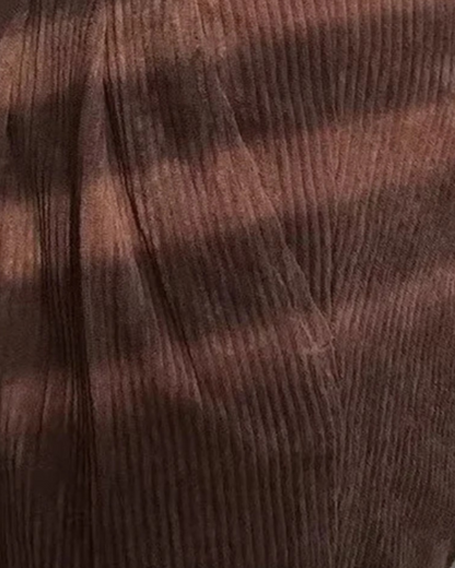 Calças de Bombazina com Cintura Ajustável para Homem