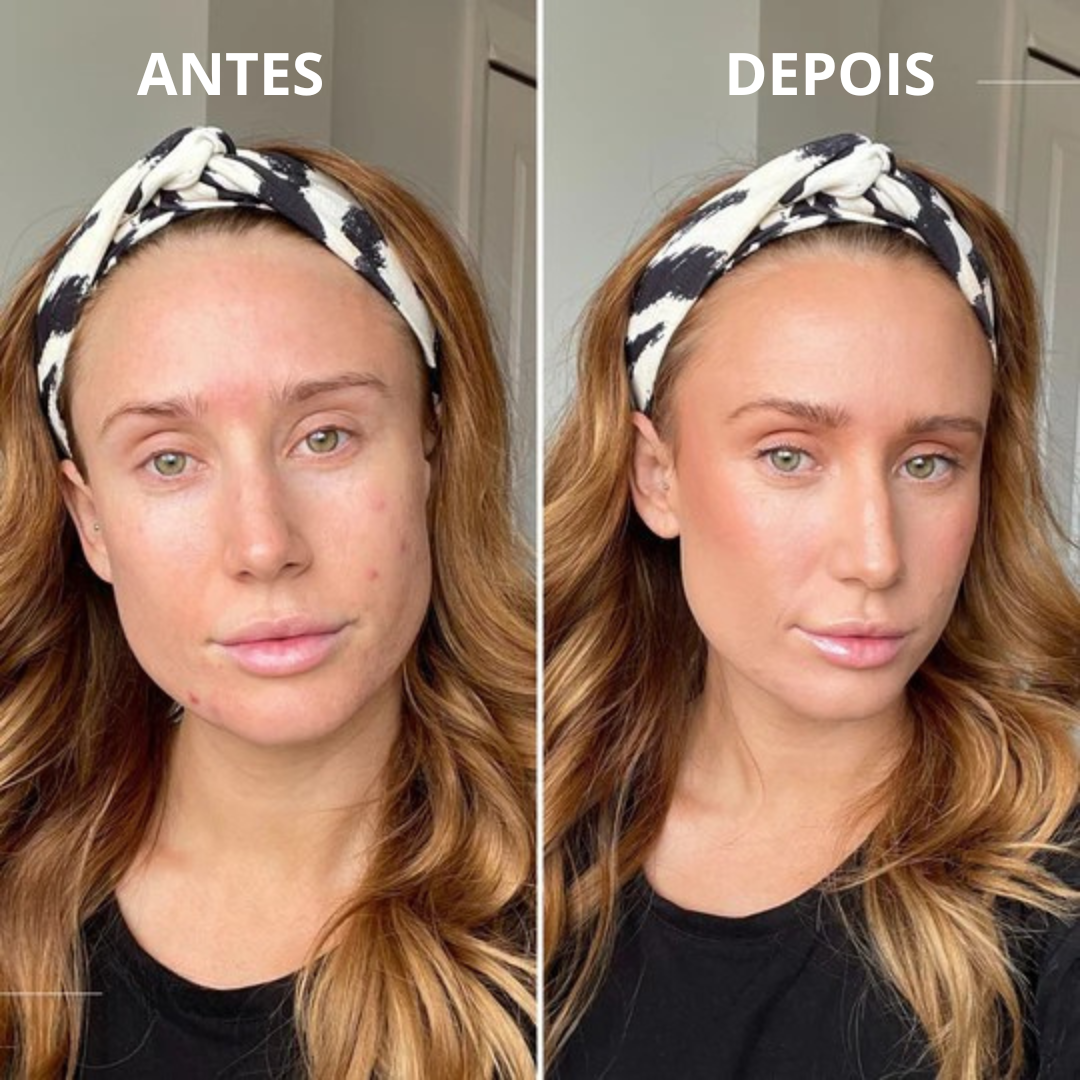 Corretor Líquido de Alta Cobertura com Acabamento Natural e Textura Ligeira (OFERTA 2X1)