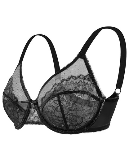 Soutien de Mulher com Aros em Renda Floral e Sem Almofada (OFERTA 2X1)