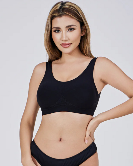 Top Sem Arame com Suporte Suave e Alças Largas para Maior Conforto (OFERTA 2X1)