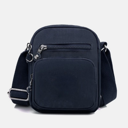 Bolsa leve com design multi-compartimentos