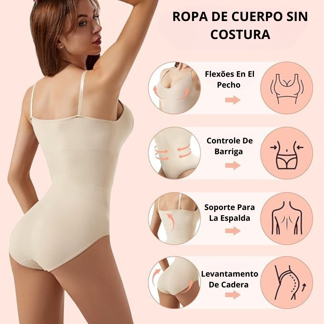 Body Sem Mangas com Nervuras e Alças de Esparguete Ajustáveis para Mulher