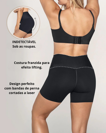 Calções de Modelação com Compressão Moderada e Tiras Antiderrapantes de Alta Tecnologia (OFERTA 2X1)