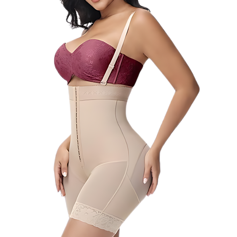 Modelador de corpo Hourglass com renda
