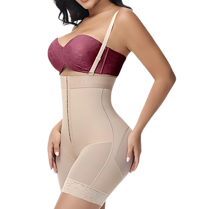 Modelador de corpo Hourglass com renda
