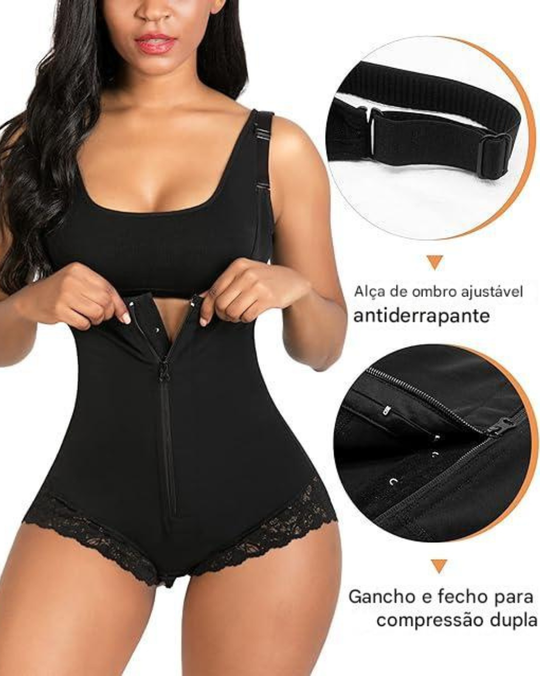 Cinta de Abdominoplastia Colombiana para Controlo do Abdómen