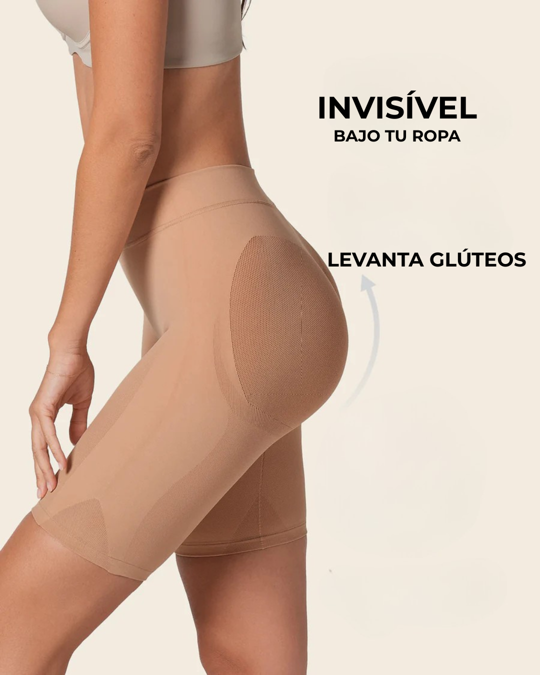 Calções Modeladores de Cintura Média e Reforço de Nádegas (OFERTA 2X1) (Copia)