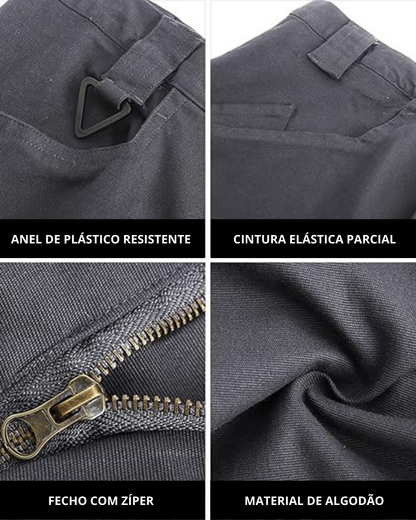 Calças de Caminhada Térmicas Impermeáveis para Homem