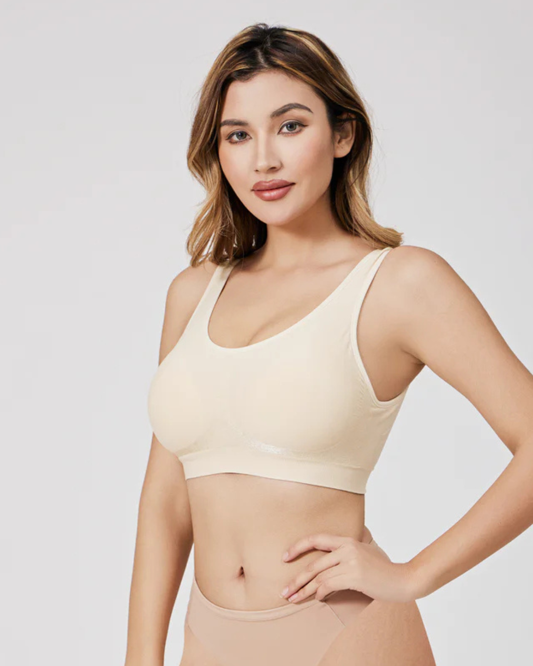 Top Sem Arame com Suporte Suave e Alças Largas para Maior Conforto (OFERTA 2X1)