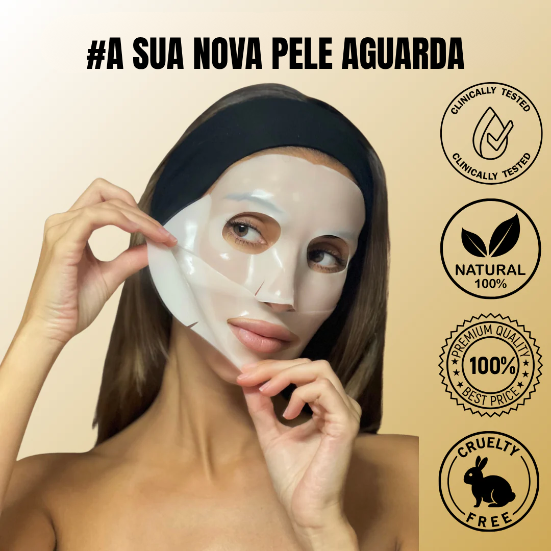 Máscara Hidratante de Colagénio 9 Unidades