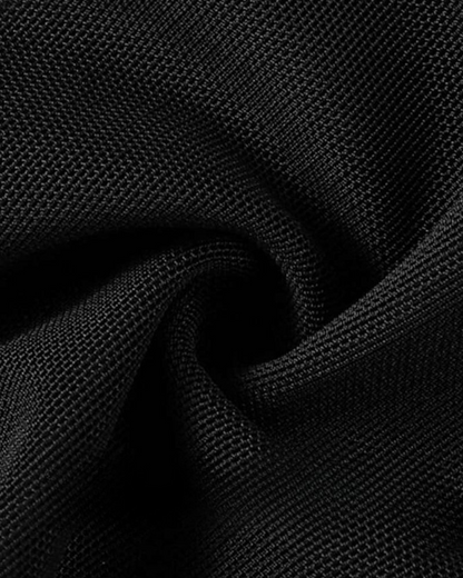 Calções Modeladores de Cintura Alta com Malha Cruzada Até Meio da Coxa (OFERTA 2X1)